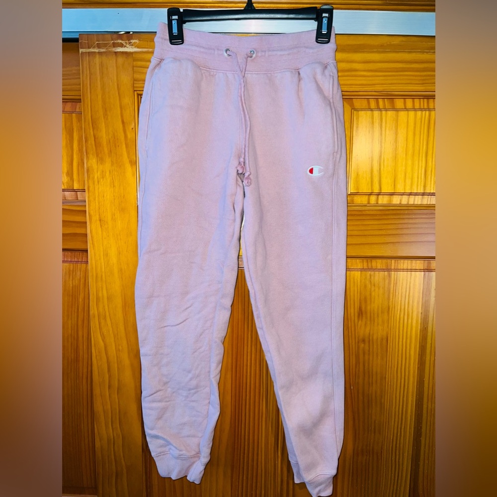 Champion pink sweatpants/joggers